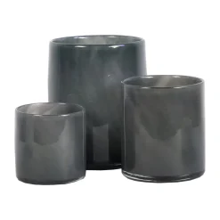 Tell Me More Lyric Candleholder Large Dark Grey^ Andet Boligtilbehør|Lysestager