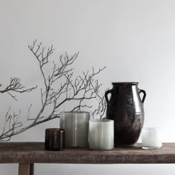 Tell Me More Lyric Candleholder Large Dark Grey^ Andet Boligtilbehør|Lysestager