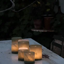 Tell Me More Lyric Candleholder Medium Linen^ Andet Boligtilbehør|Lysestager