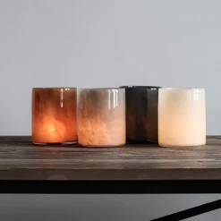 Tell Me More Lyric Candleholder Large Brown^ Andet Boligtilbehør|Lysestager