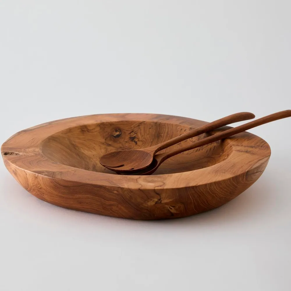 Tell Me More Teak Bowl Large^ Andet Boligtilbehør