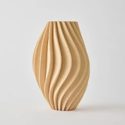 Tell Me More Vento Vase Beige Small^ Andet Boligtilbehør|Vaser