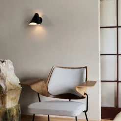 &Tradition Bonnet SC103 Væglampe Black^ Soveværelse|Væglamper