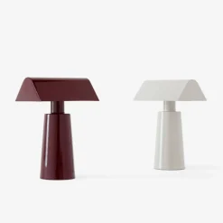 &Tradition Caret MF1 Silk Grey^ Soveværelse|Bordlamper