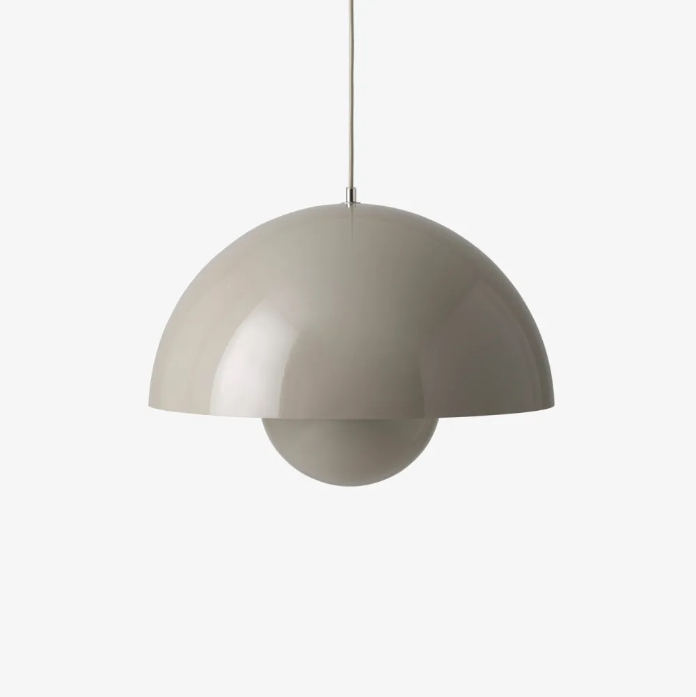 &Tradition Flowerpot Pendel VP2 Grey Beige^Børn Belysning|Pendler