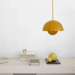 &Tradition Flowerpot Pendel VP1 Mustard^Børn Belysning|Pendler