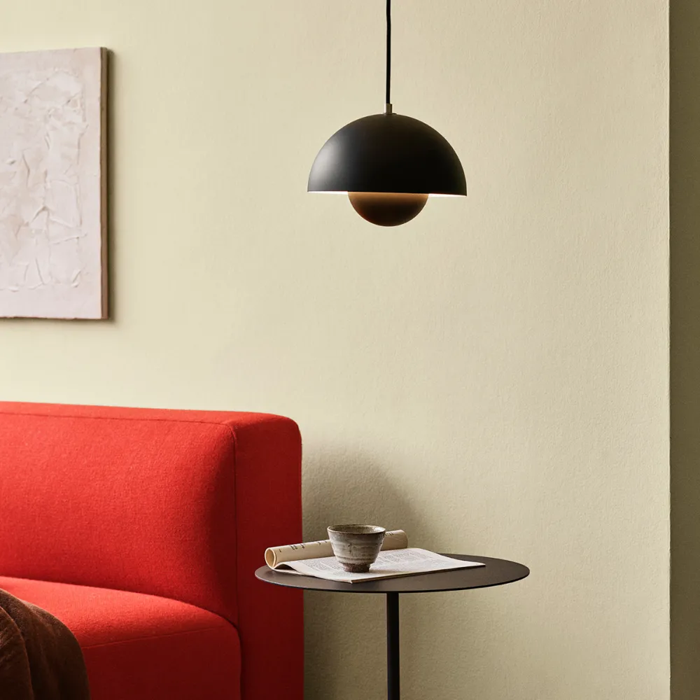 &Tradition Flowerpot Pendel VP1 Matt Black^Børn Belysning|Pendler
