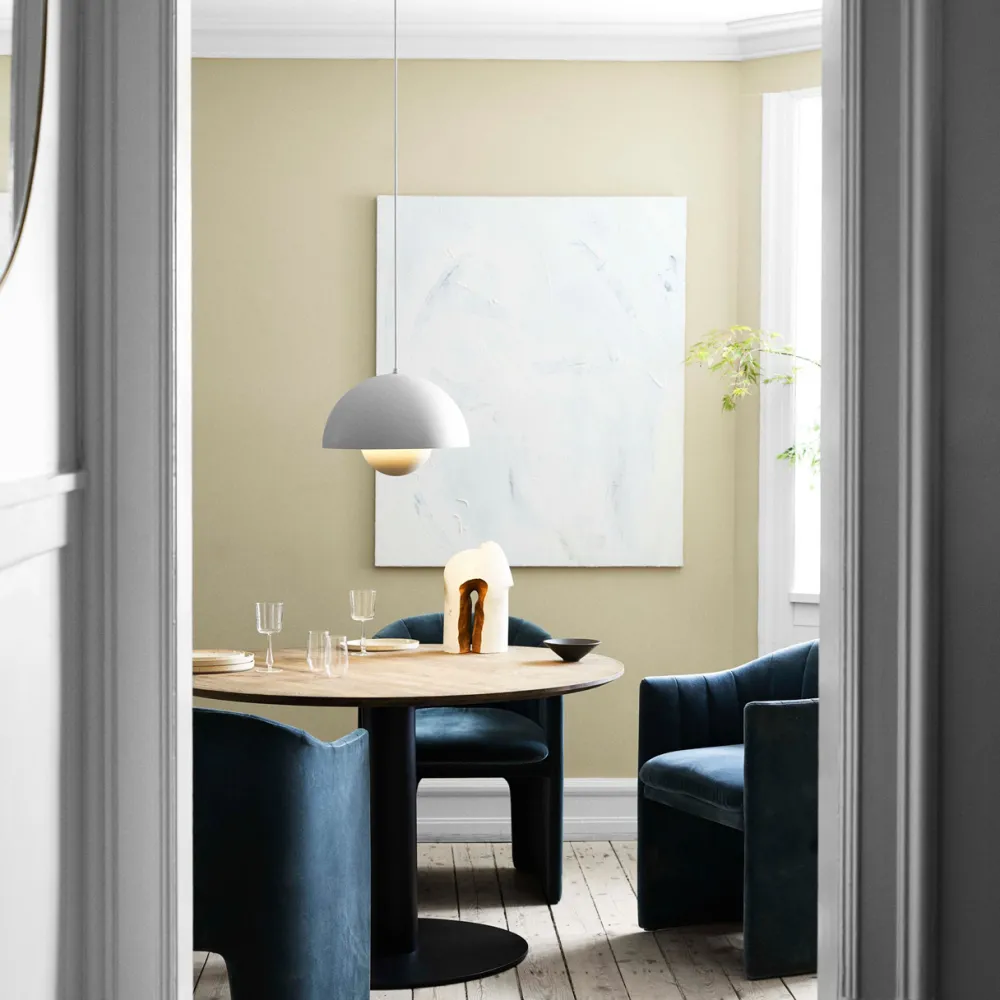 &Tradition Flowerpot Pendel VP2 Matt White^Børn Belysning|Pendler