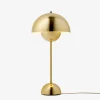 &Tradition Flowerpot Table Lamp VP3 Polished Brass^Børn Belysning|Bordlamper
