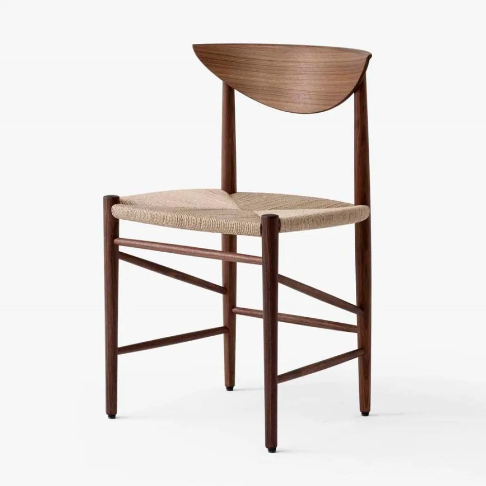 &Tradition HM3 Drawn Chair Oiled Walnut^ Stole|Stue