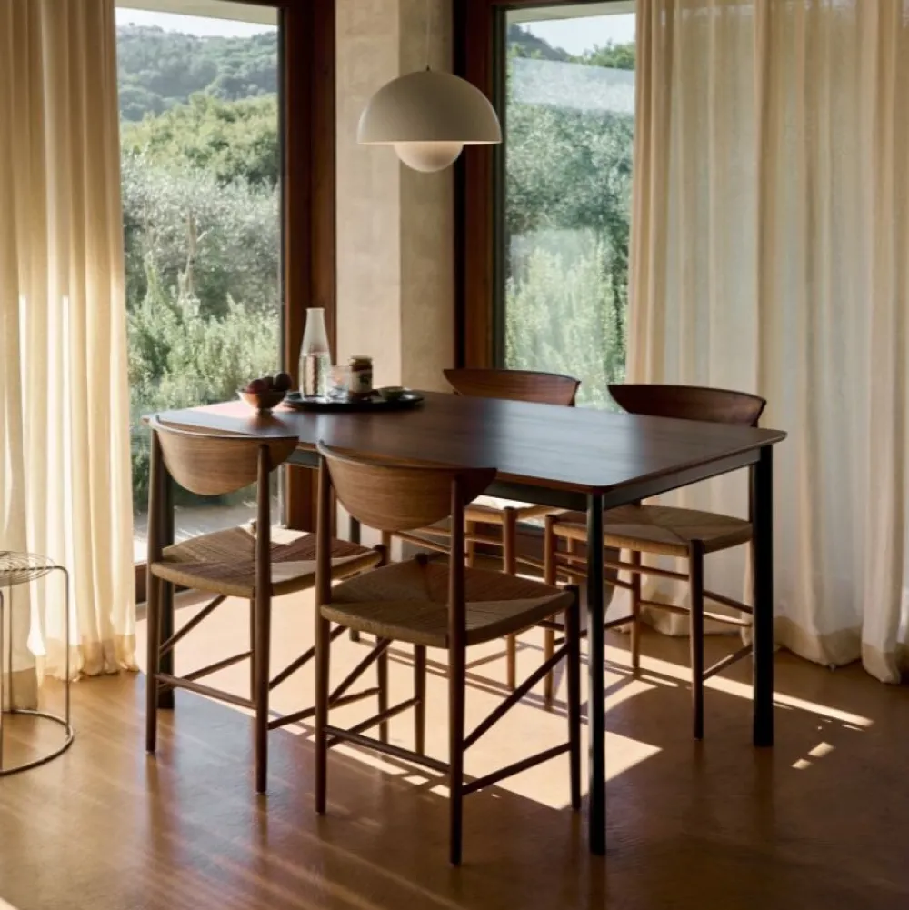 &Tradition HM3 Drawn Chair Oiled Walnut^ Stole|Stue