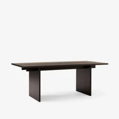&Tradition ITA OS1 Dining Table Dark Stained Oak^ Stue|Kontor