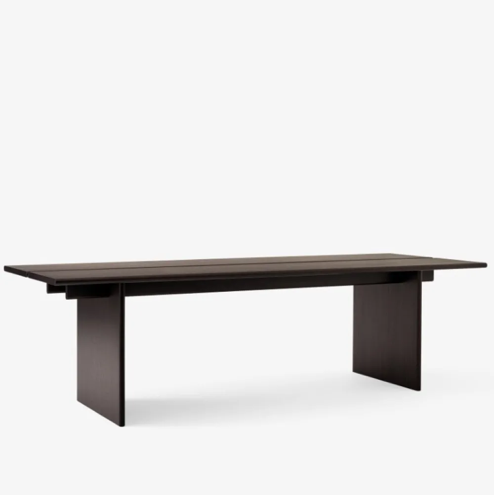 &Tradition ITA OS2 Dining Table Dark Stained Oak^ Stue|Kontor