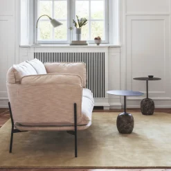 &Tradition LN9 Lato Bord Warm Black Ø50 cm^ Borde