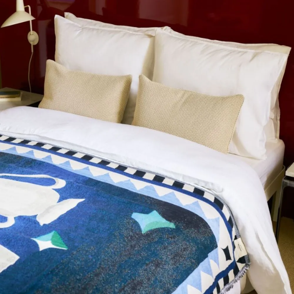 &Tradition Momento Throw Midnight Blue^ Plaider