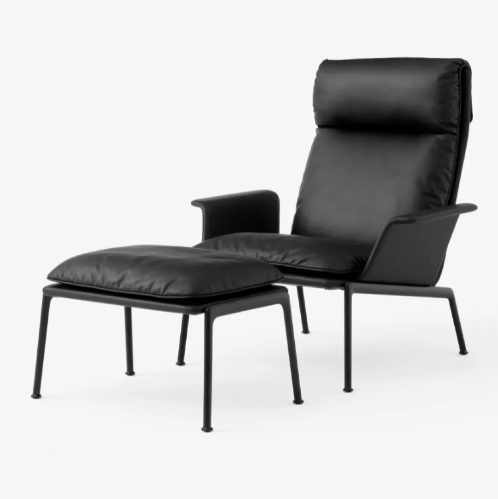 &Tradition Muno LN17 Black Noble Leather Black Legs^ Stue|Stole