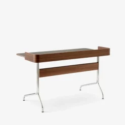 &Tradition Pavilion AV17 Iron Linoleum Walnut Chrome Base^ Kontor