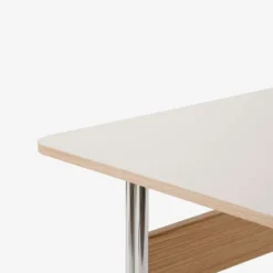 &Tradition Pavilion AV16 Mushroom Linoleum Oak Chrome Base^ Kontor