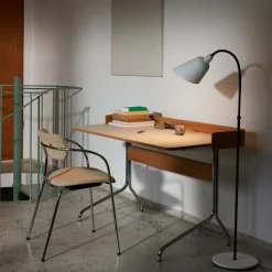 &Tradition Pavilion AV17 Mushroom Linoleum Oak Chrome Base^ Kontor