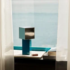 &Tradition Pivot ATD7 Bordlampe Blue/Silver^Børn Kontor|Belysning