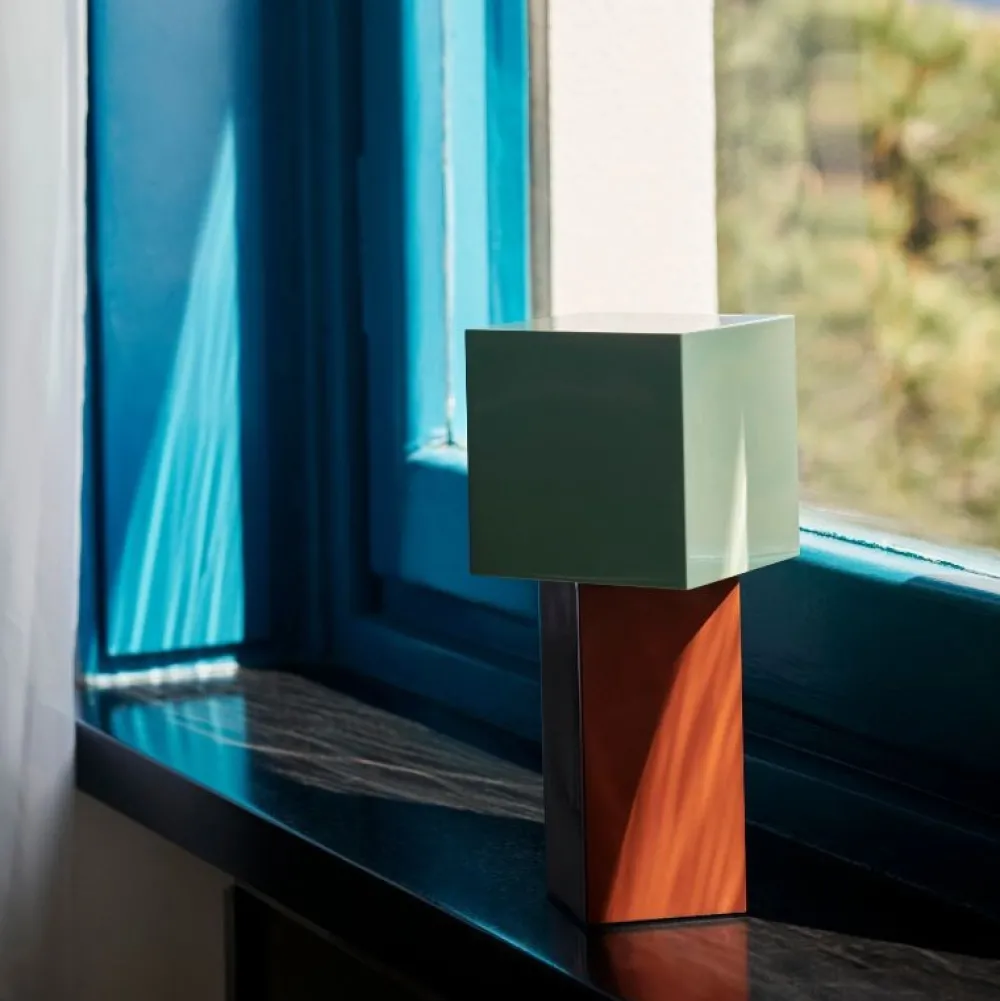 &Tradition Pivot ATD7 Bordlampe Rusty/Mint^Børn Kontor|Belysning