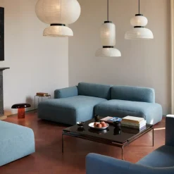 &Tradition Sett LN13 Smoked Cast Glass^ Stue|Borde