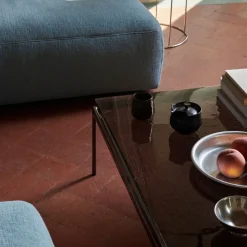 &Tradition Sett LN13 Smoked Cast Glass^ Stue|Borde