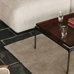 &Tradition Sett LN12 Smoked Cast Glass^ Stue|Borde