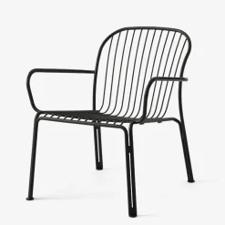 &Tradition Thorvald SC101 Loungestol Warm Black^ Udendørs|Havemøbler