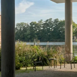 &Tradition Thorvald SC101 Loungestol Warm Black^ Udendørs|Havemøbler