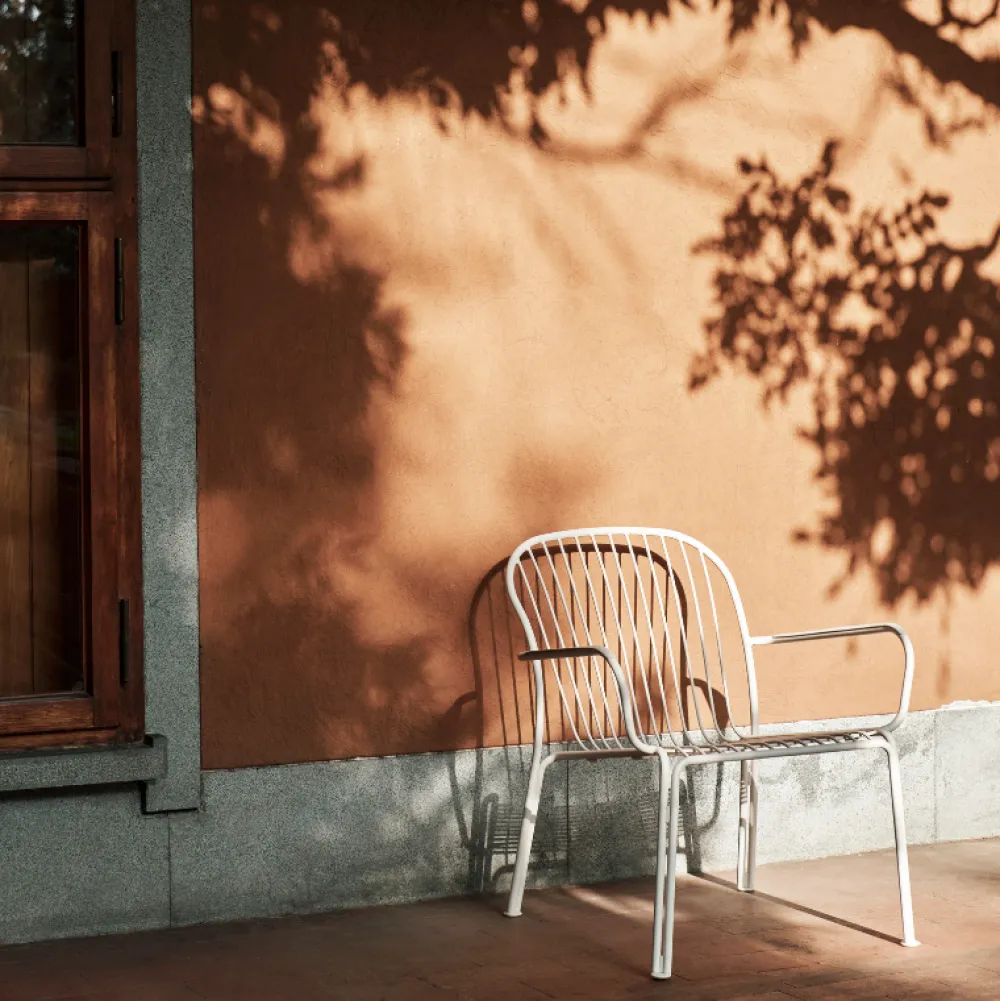 &Tradition Thorvald SC101 Loungestol Ivory^ Udendørs|Havemøbler