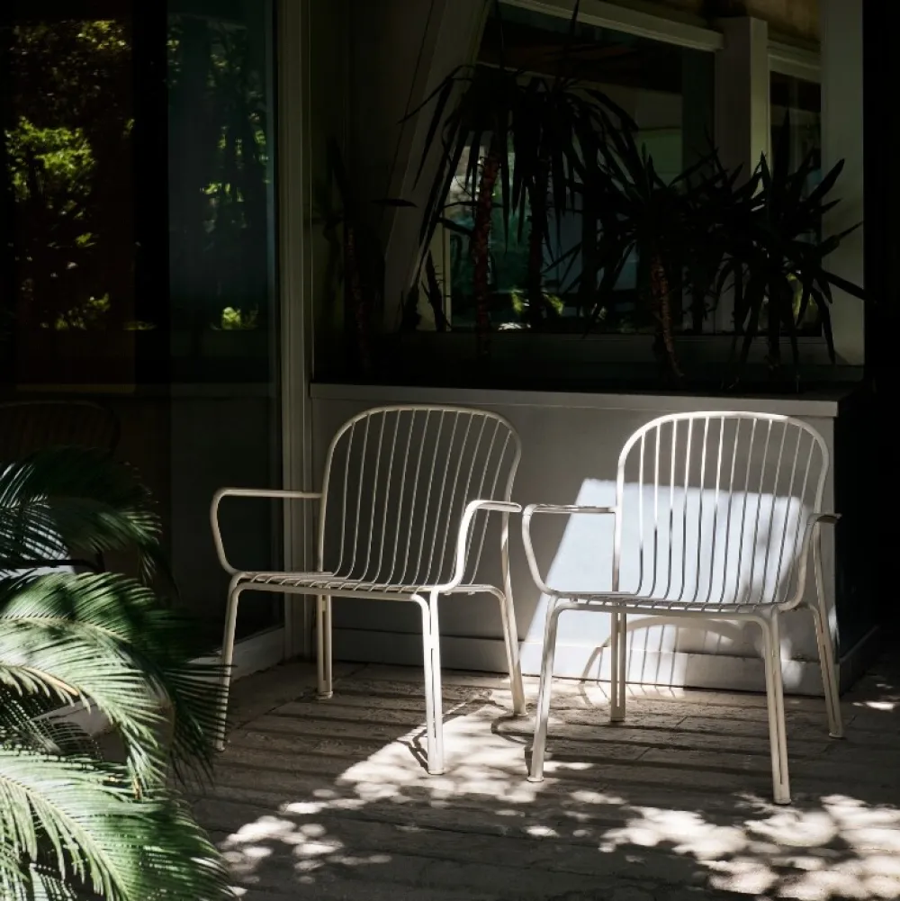 &Tradition Thorvald SC101 Loungestol Ivory^ Udendørs|Havemøbler