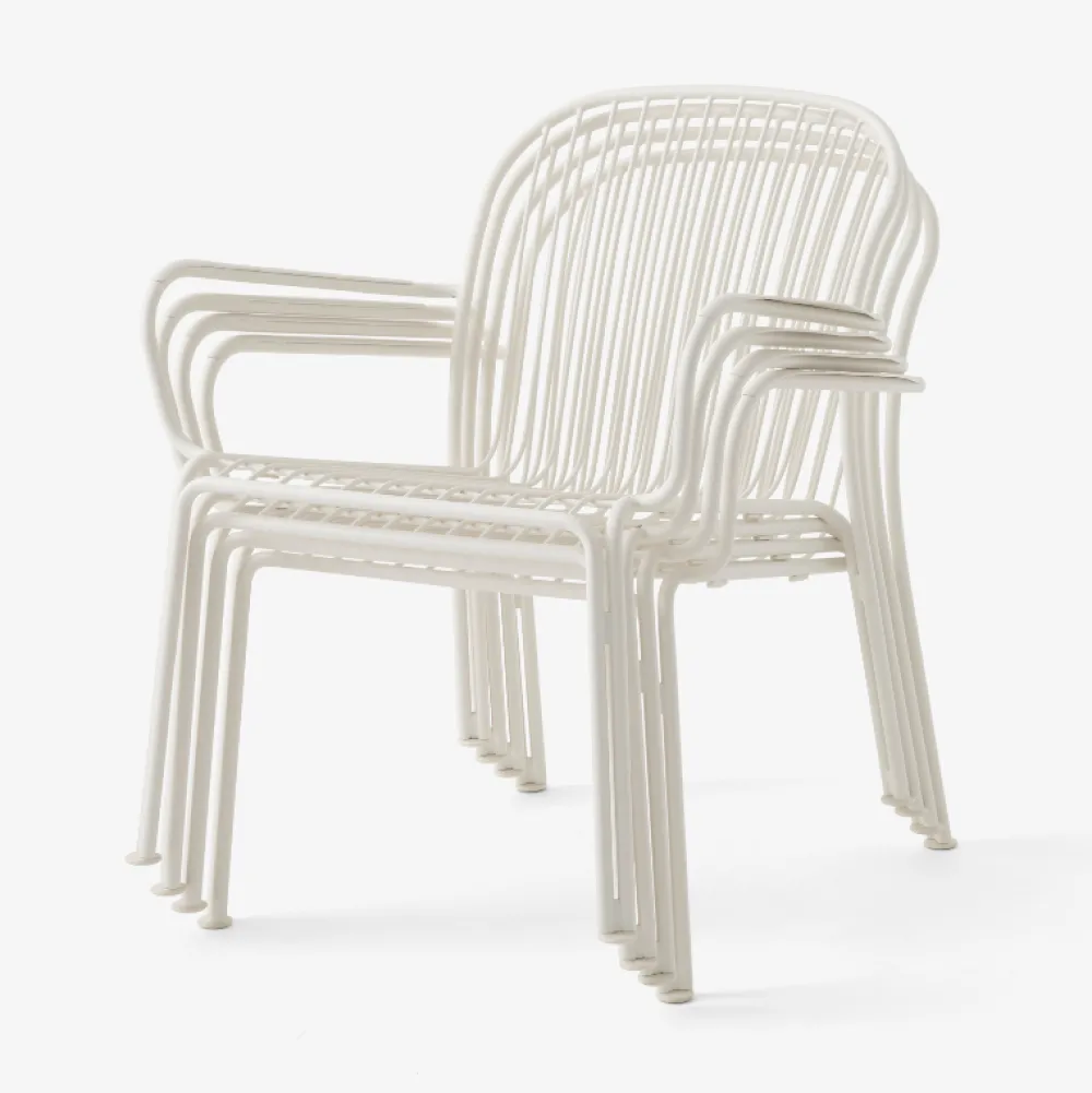 &Tradition Thorvald SC101 Loungestol Ivory^ Udendørs|Havemøbler