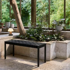 &Tradition TK4 Betty Bench Black Oak Black Webbing^ Stue|Entré