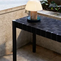 &Tradition TK4 Betty Bench Black Oak Black Webbing^ Stue|Entré