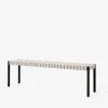 &Tradition TK5 Betty Bench Black Oak Natural Webbing^ Stue|Entré