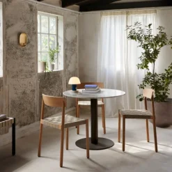 &Tradition TK1 Betty Chair Oak^ Stue|Stole