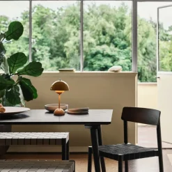 &Tradition TK1 Betty Chair Black Oak Black Webbing^ Stue|Stole