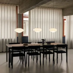 &Tradition TK1 Betty Chair Black Oak Black Webbing^ Stue|Stole