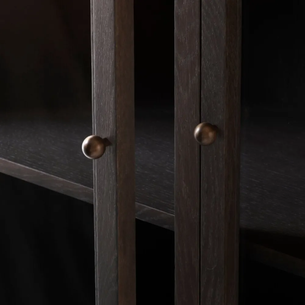 &Tradition Trace SC88 Double Cabinet Dark Stained Oak^ Stue|Køkken