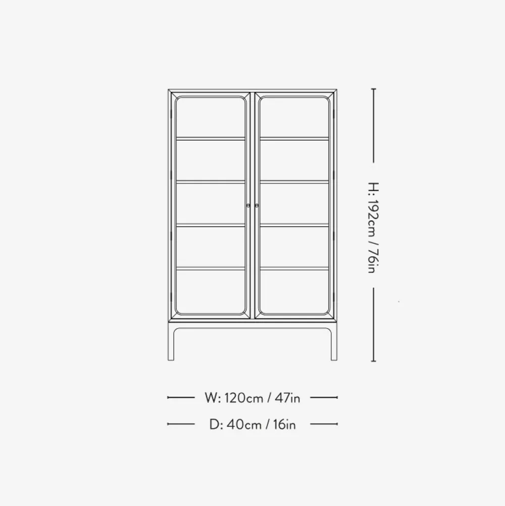 &Tradition Trace SC88 Double Cabinet Oak^ Stue|Køkken