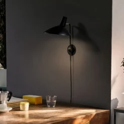 &Tradition Tripod HM12 Væglampe Sort^ Soveværelse|Væglamper