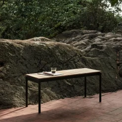 &Tradition Ville AV27 Bænk Bronze Green^ Havemøbler