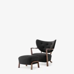 &Tradition Wulff ATD2 & ATD3 Hallingdal 376 Oiled Walnut^ Stue|Stole