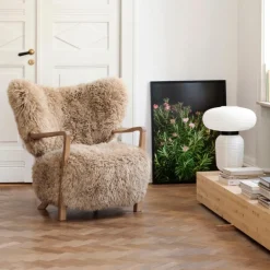 &Tradition Wulff ATD2 Honey Sheepskin Oiled Oak^ Stue|Stole