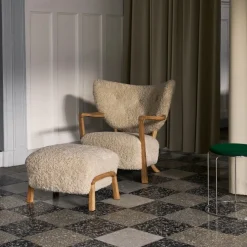 &Tradition Wulff ATD2 Moonlight Sheepskin Oiled Oak^ Stue|Stole