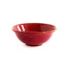Val Pottery Inez Bowl Dark Red/Dark Orange Line^ Køkken|Keramik & Porcelæn