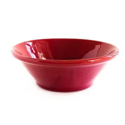 Val Pottery Ricardo Salad Bowl Dark Red^ Køkken|Keramik & Porcelæn