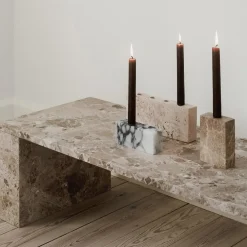 Wabi Sabi Nordic Epode Lysestage (1) Terra^ Andet Boligtilbehør|Lysestager