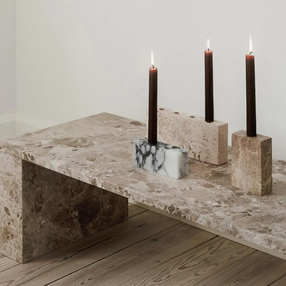 Wabi Sabi Nordic Epode Lysestage (1) Terra^ Andet Boligtilbehør|Lysestager